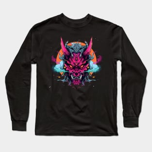 demon - anime style Long Sleeve T-Shirt